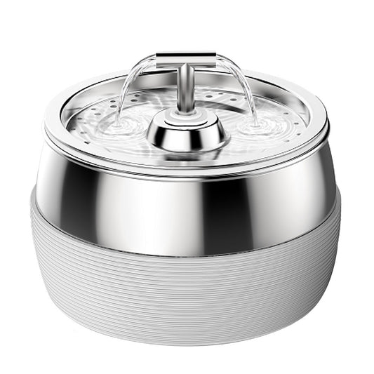 Stainless steel pet water dispenser, English neutral cat water dispenser, dog water dispenser - Ectron Online