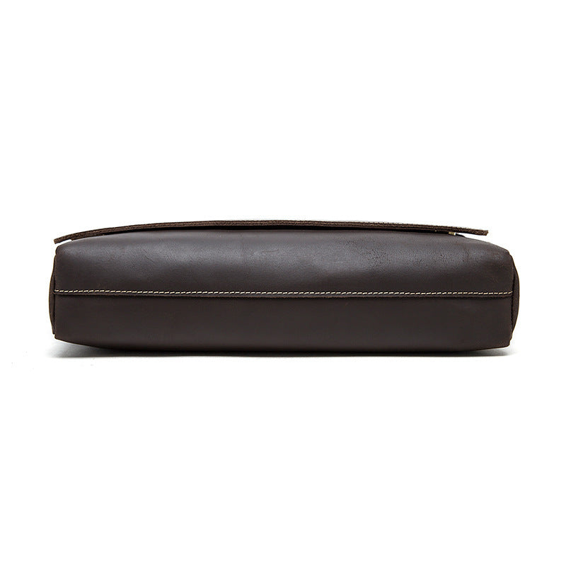 Mary round special genuine male bag men Crazy Horse Leather Shoulder Bag Messenger Bag Retro Leather Bag Factory