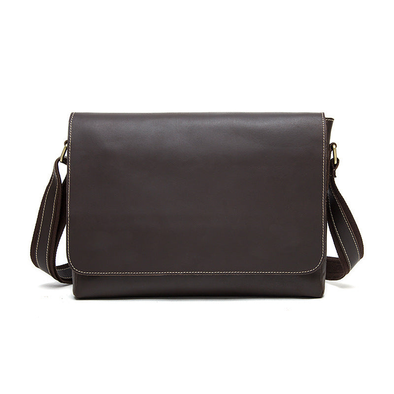 Mary round special genuine male bag men Crazy Horse Leather Shoulder Bag Messenger Bag Retro Leather Bag Factory