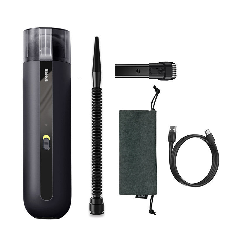 5000Pa Wireless Mini Vacuum Cleaner for Car, Home & Desktop- black