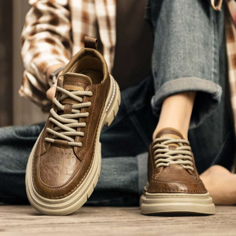 High-Grade British Style Leather Worker Boot