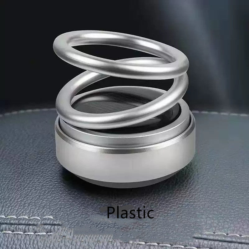 Solar Auto Rotation Car Air Freshener & Perfume Diffuser