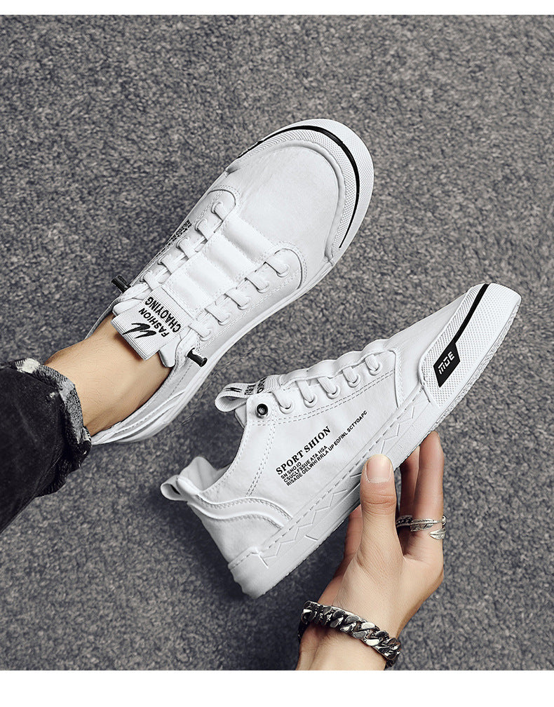 Men's Canvas Shoes Breathable Sneakers Sports Leisure Cloth Shoes