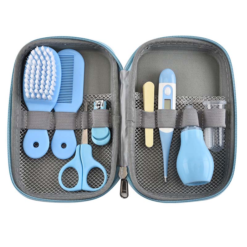 8pcs/set Baby Nail Scissors Clipper Portable Infant Child Healthcare Tools Sets Newborn Grooming Care Kits for Toddler Gift - Ectron Online