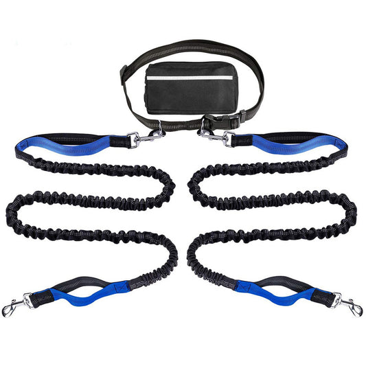 Pet Running Traction Jump Rope Suit Reflective Night Running Sports Waist Bag Cross - Ectron Online