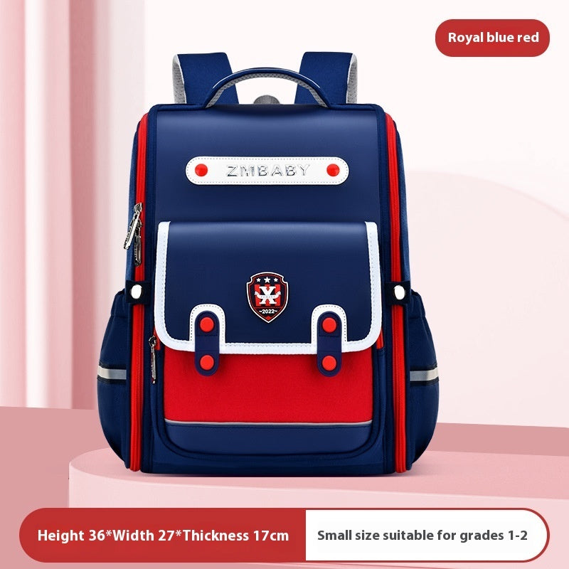 Sesame British Style Schoolbag | Grades 1-6 Lightweight Backpack New Sesame Baby Primary School Schoolbag | Ectron Online