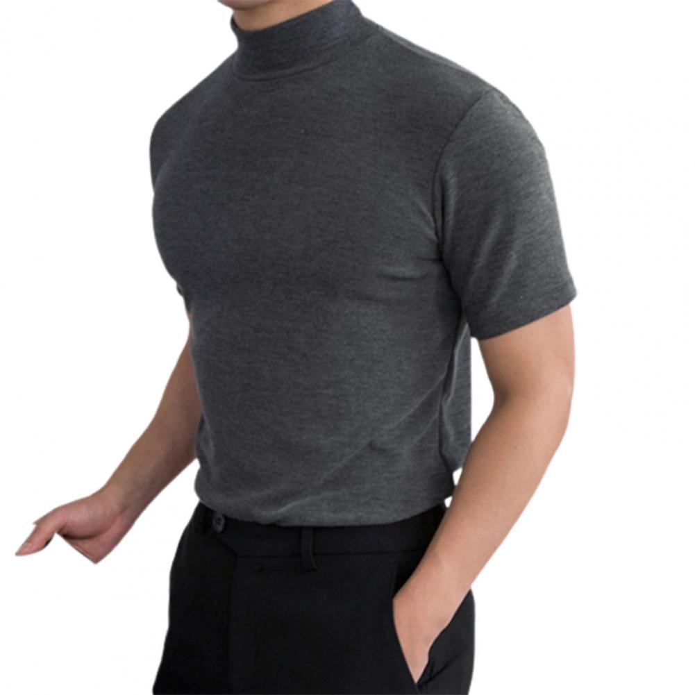 Men's Straight Half T-Shirt Student Wear