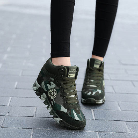 Women's Casual Camouflage Sneakers with a Lift Women's Casual Camouflage Increased Snea | Ectron Online