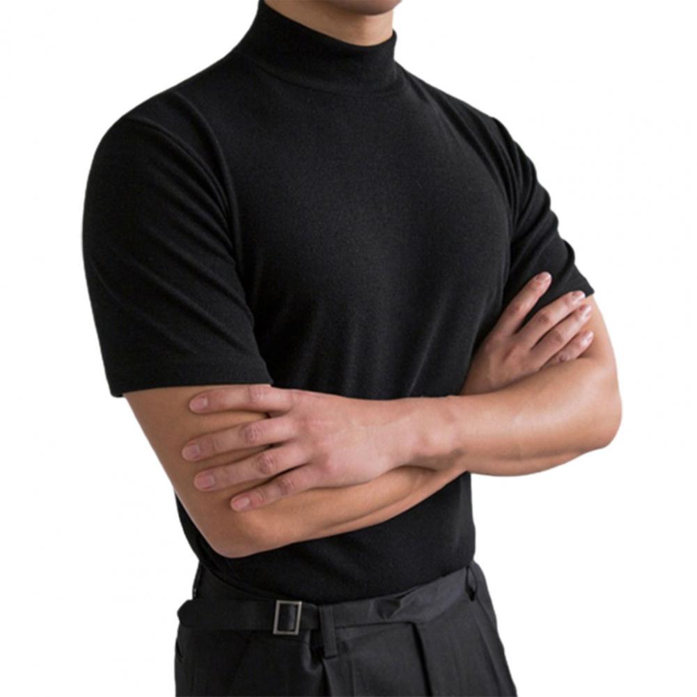 Men's Straight Half T-Shirt Student Wear