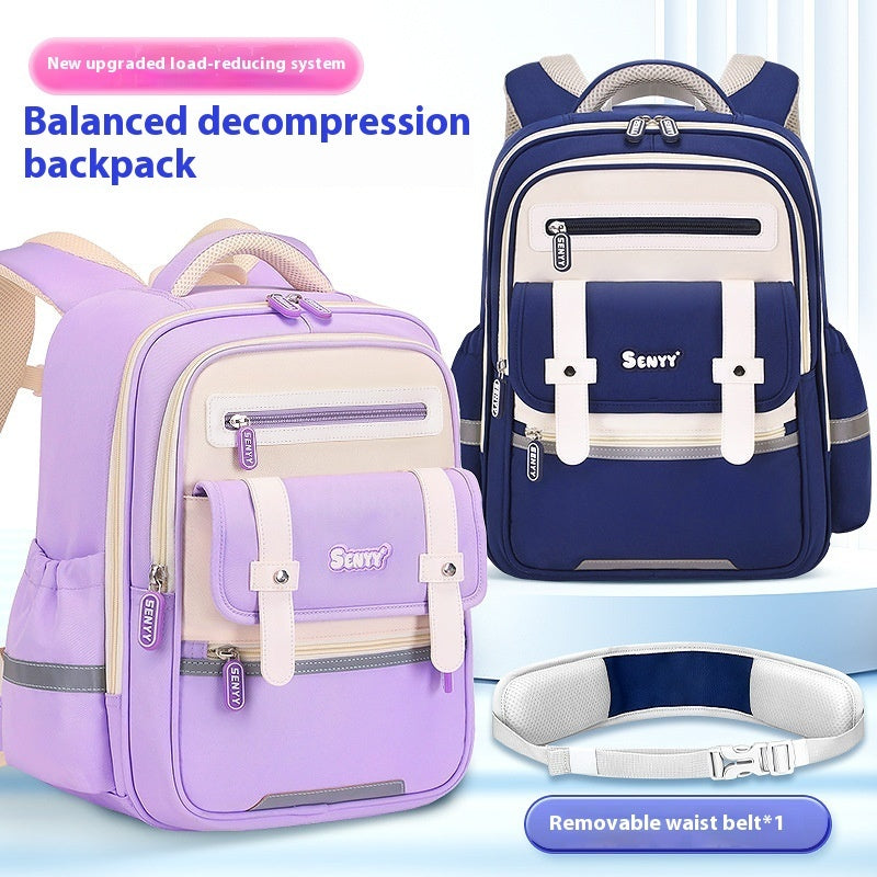 Primary School Student Cloud Schoolbag Men And Women