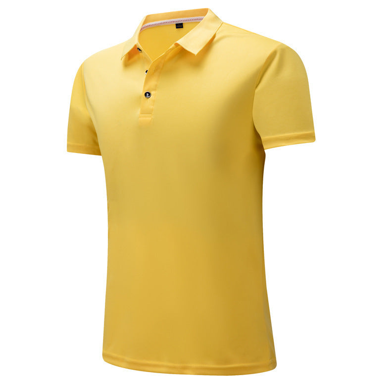 Crew neck breathable sports advertising shirt