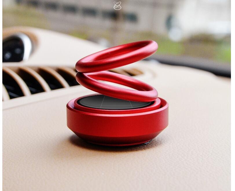 Solar Auto Rotation Car Air Freshener & Perfume Diffuser