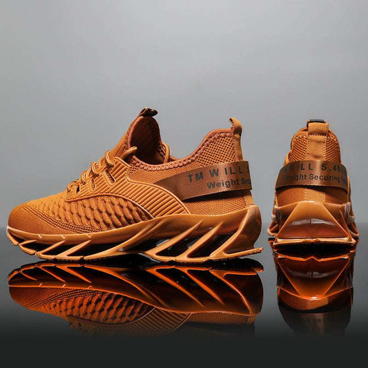 All-Match Knife-Edge Flying Knit White Shoes – Sleek & Breathable All-match Knife-edge Flying Knitting Whi | Ectron Online