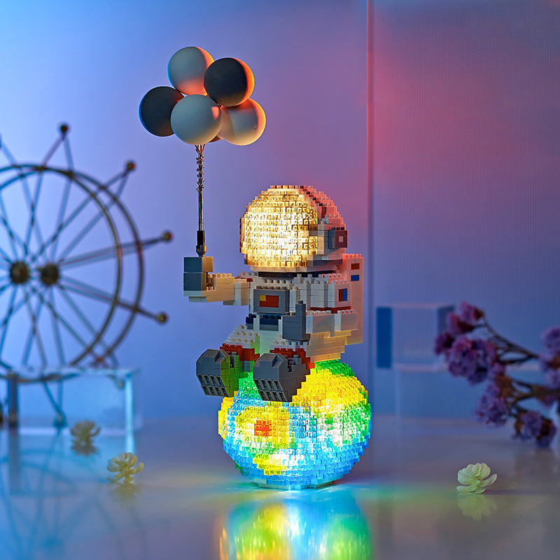 Micro Particles Lego Toy Building Blocks Astronaut Boys And Girls Series Astronaut Educational Toys - Ectron Online
