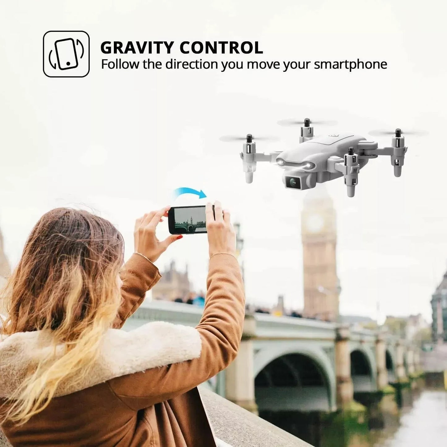 4DRC V9 Mini Drone For Kids Adults 720P HD FPV Camera, Foldable RC Quadcopter For Boys Girls With Altitude Hold, Headless Mode,Logistics Is Randomly Sent By UPS,USPS,FEDEX,Amazon Logistics.