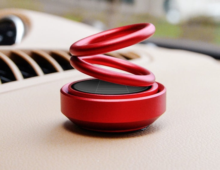 Solar Auto Rotation Car Air Freshener & Perfume Diffuser