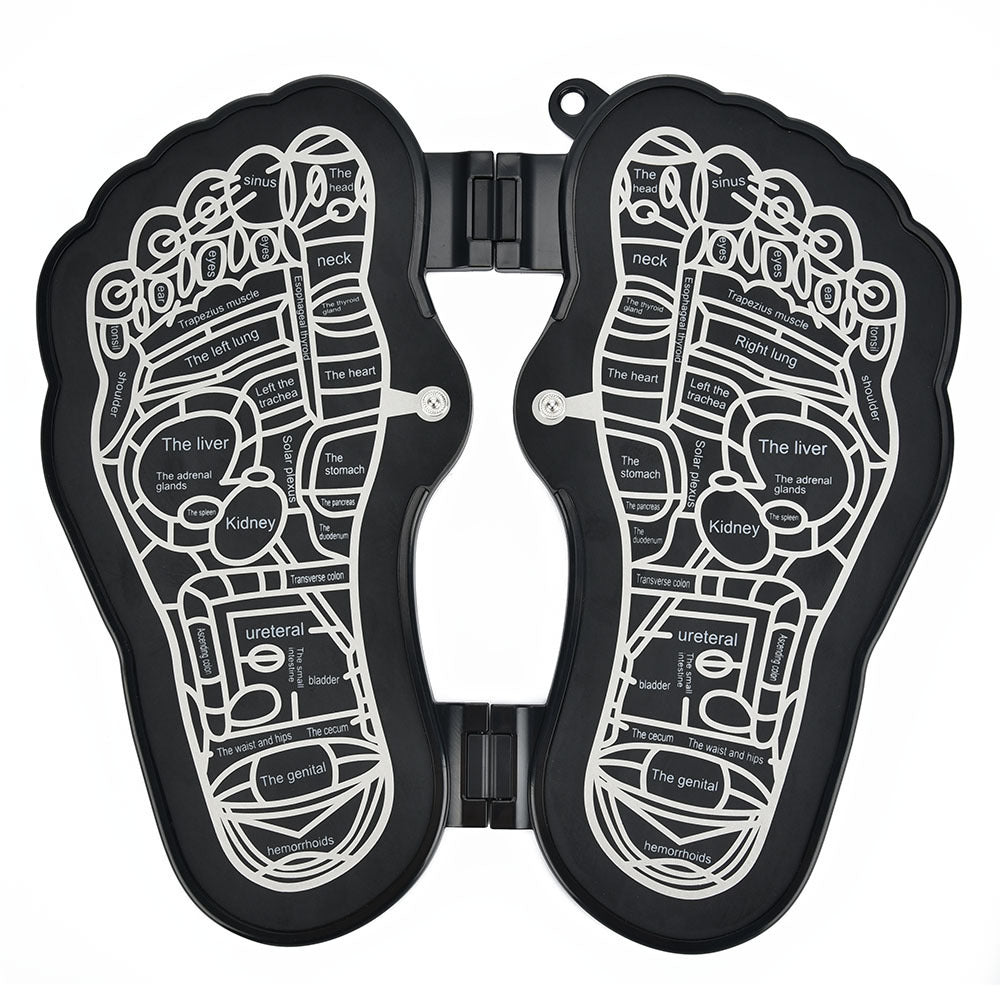 Rechargeable Foot Massage Instrument Pedicure Foot Pad EMS Pulse Foot Relaxation Massager - Ectron Online