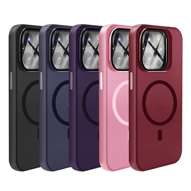 Lens Bracket Magnetic Drop-resistant Phone Case - Ectron Online