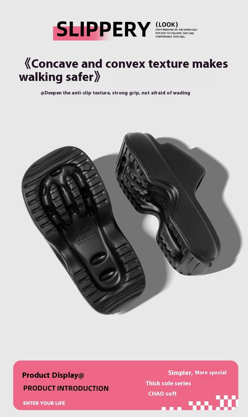 Women's Summer Home Thick-soled Fashion Slippers