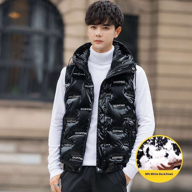 Light & Fashionable Men's Slim Down Vest