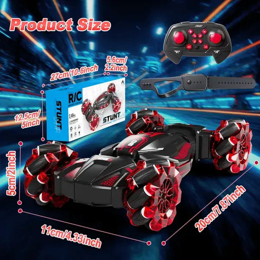 4WD Twisted Stunt Vehicle with Dual Remote Control Modes Twisted Vehicle (Dual Remote Control) | Ectron Online