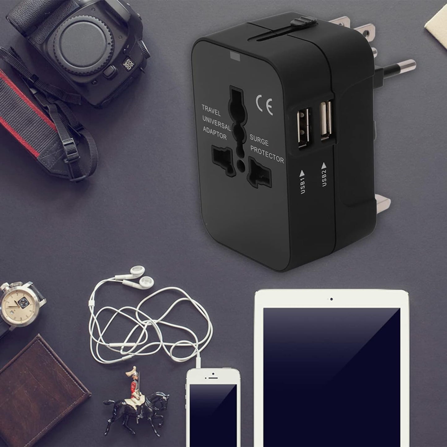 Worldwide All-in-One Universal Travel Adapter