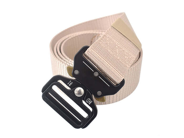 Cobra Buckle Tactical Belt made from high-strength materials with a robust cobra buckle for secure fastening.