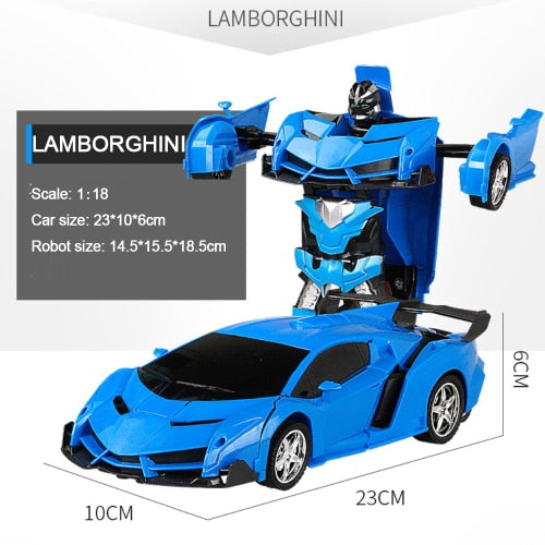 One Click Deformation Remote Control Car RC