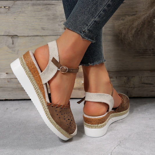 Women's Fashion Platform Casual Wedge Sandals