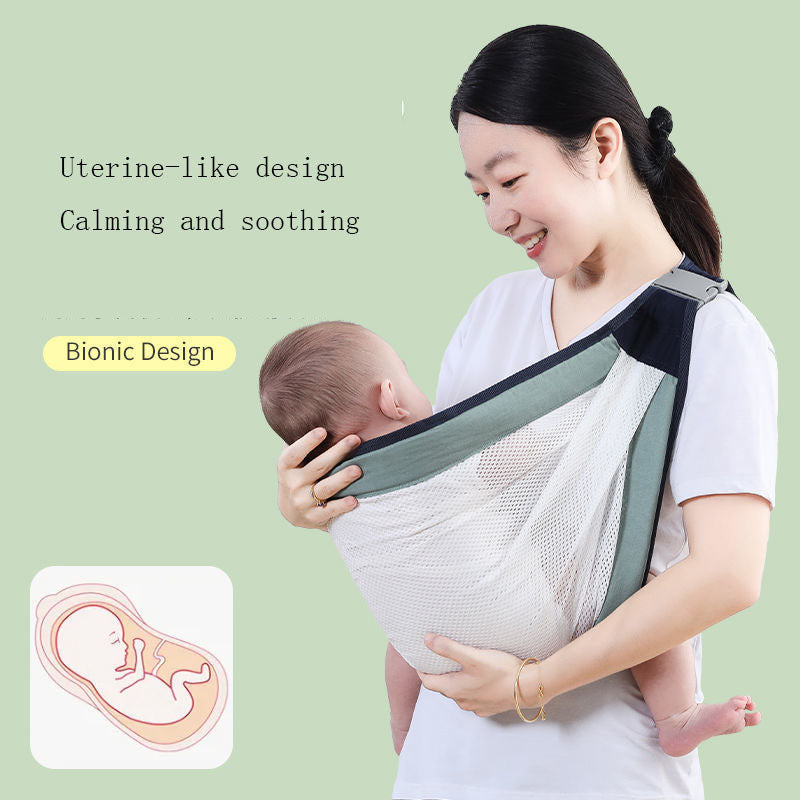 Baby carrier for babies going out, simple, breathable, multifunctional, newborn baby carrier - Ectron Online