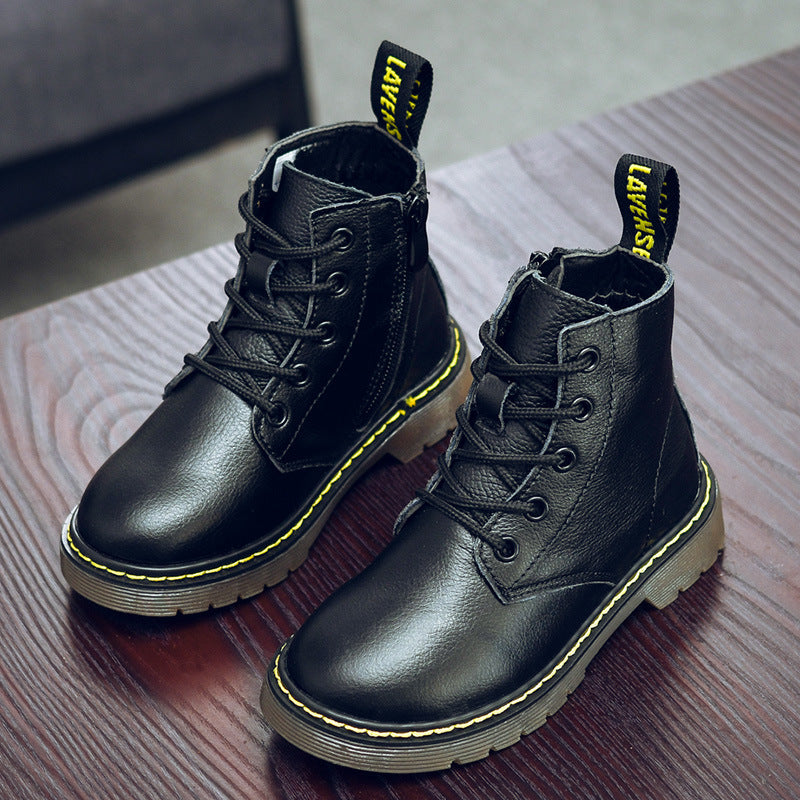 British Style Children's Boots Princess Short