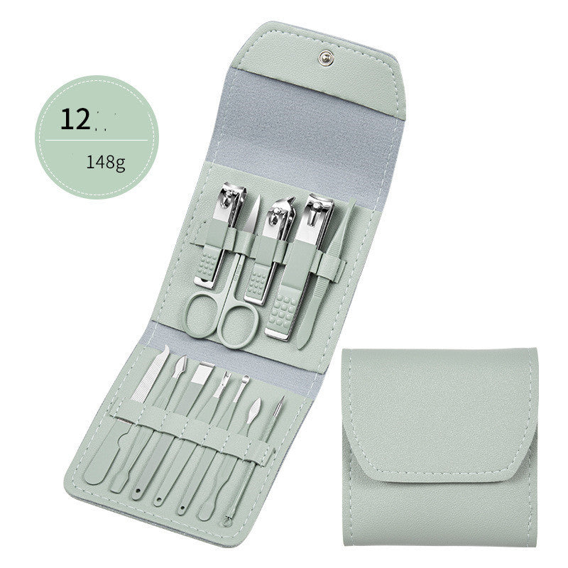 Professional Scissors Nail Clippers Set Ear Spoon Dead Skin Pliers Nail Cutting Pliers Pedicure Knife Nail Groove Trimmers - Ectron Online