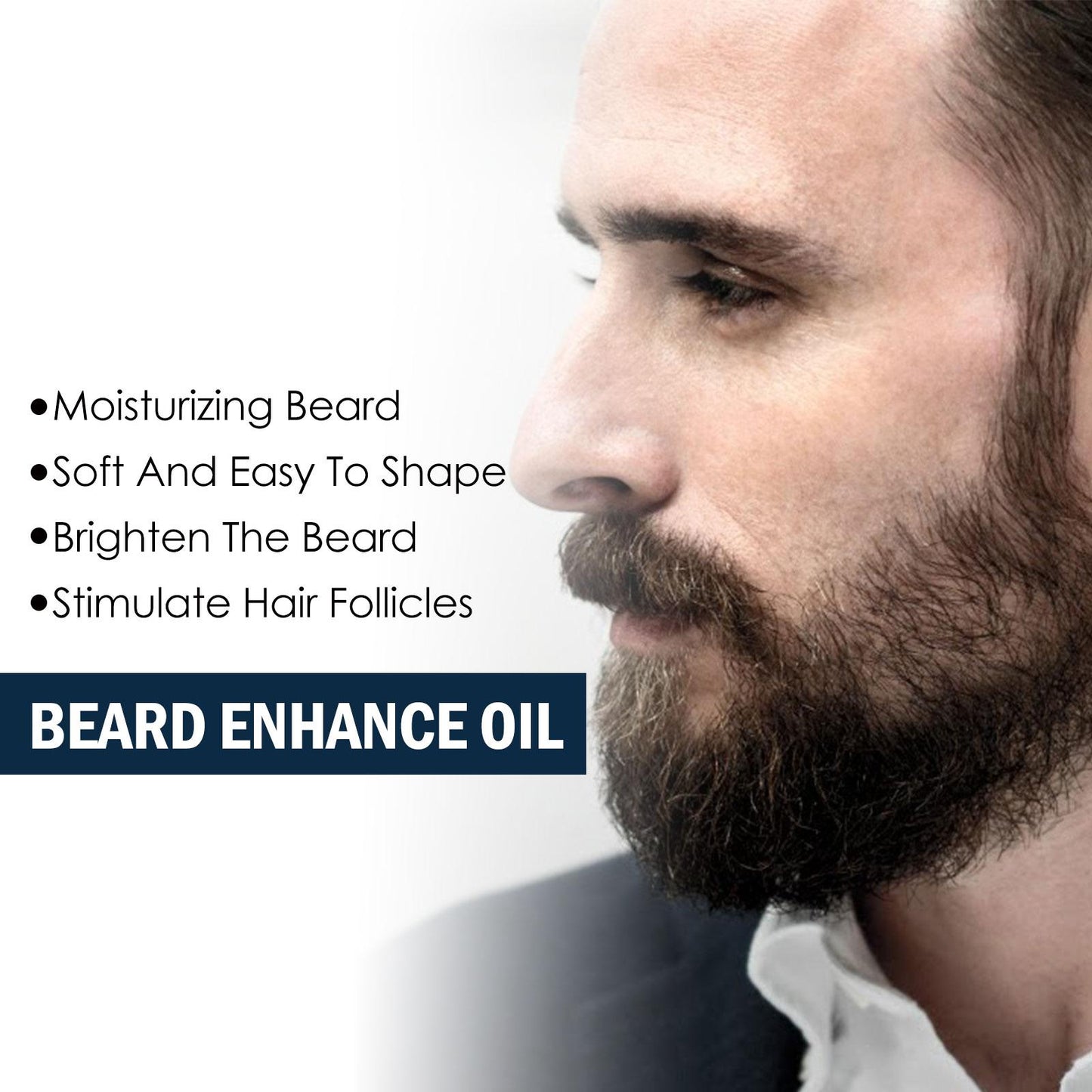 EELHOE Beard Care Oil - Growth Serum for Nourished & Shiny Beards