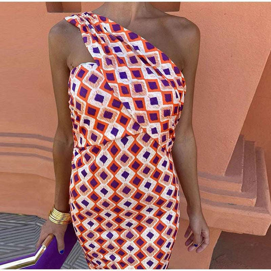 Women's Sleeveless Backless Slim Fit Maxi Dress