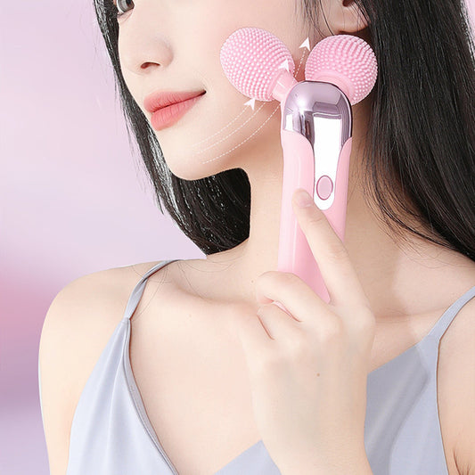 Facial Cleansing And Face Slimming Roller Vibration Facial Beauty - Ectron Online