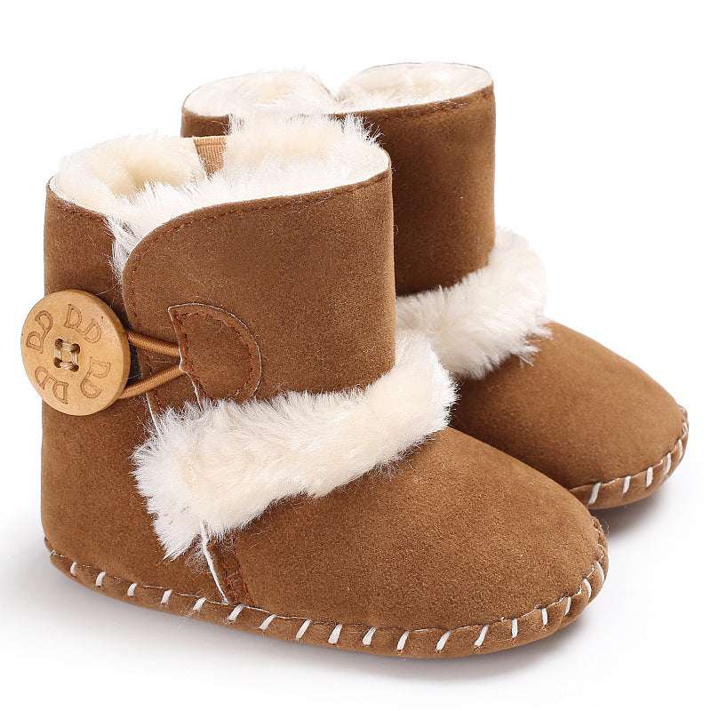 Warm Non-Slip Plus Velvet Snow Boots Toddler Shoes