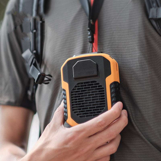 Portable USB Waist Fan with Air Conditioning, Rechargeable & Clip-On Portable Waist Fan | Ectron Online