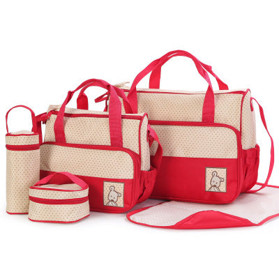 Baby Diaper Bag Suits For Mom Baby Bottle Holder Mother Mummy Stroller Maternity Nappy Bags Sets - Ectron Online