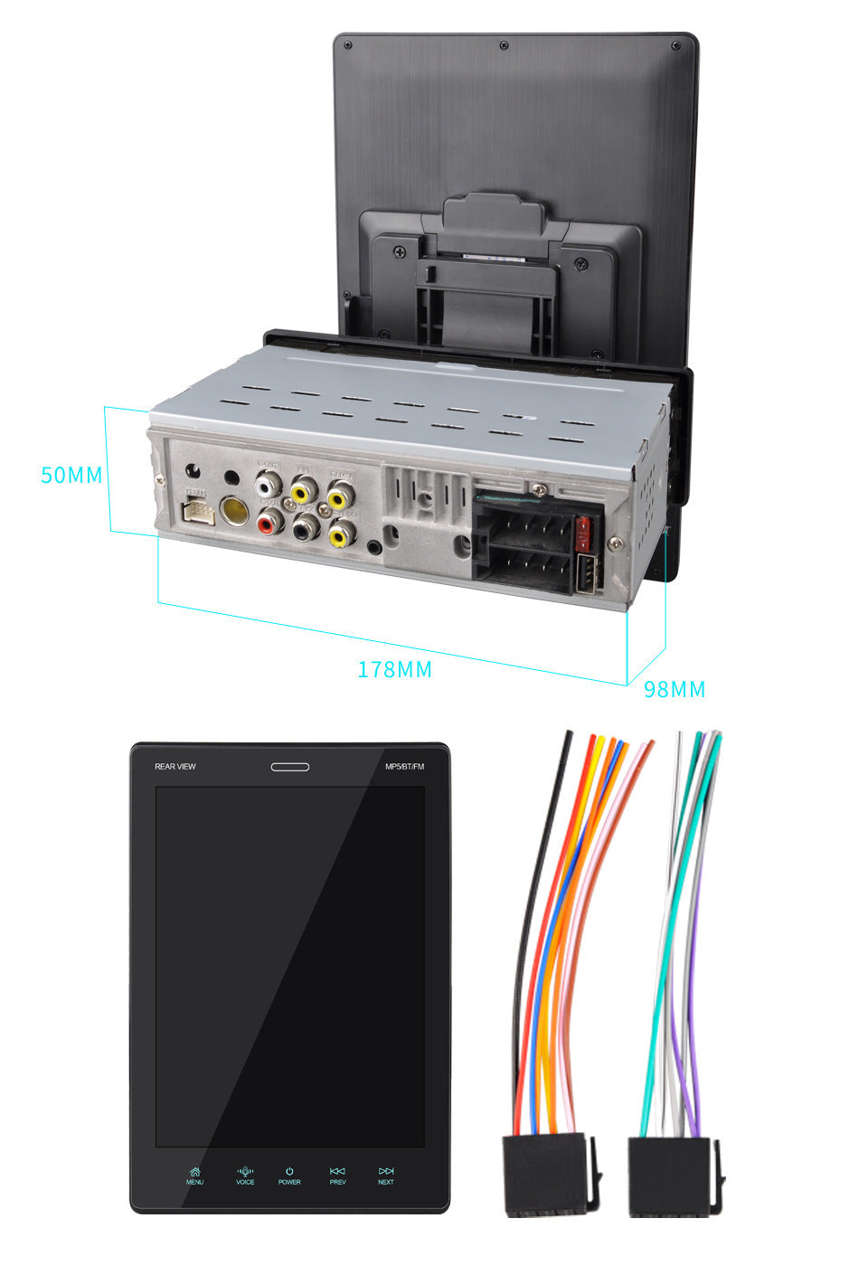 9.5 Inch Vertical Screen Car MP5 Player 9.5 Inch Vertical Screen Car MP4 Card Lo | Ectron Online