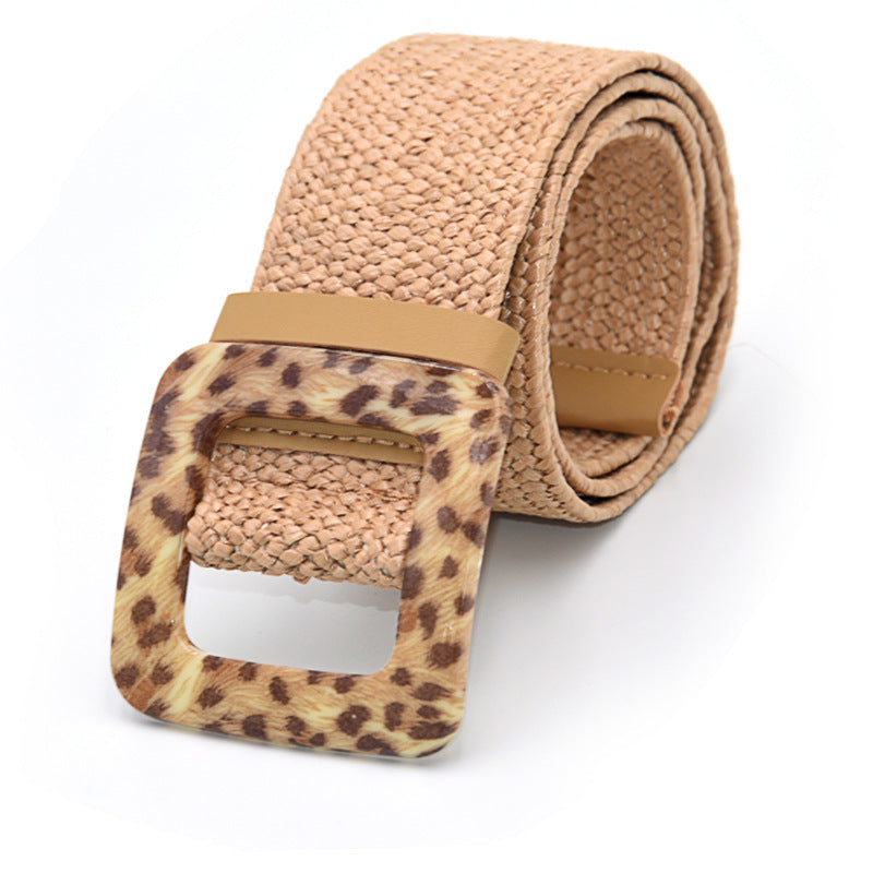 Bohemian Holiday Linen Woven Belt