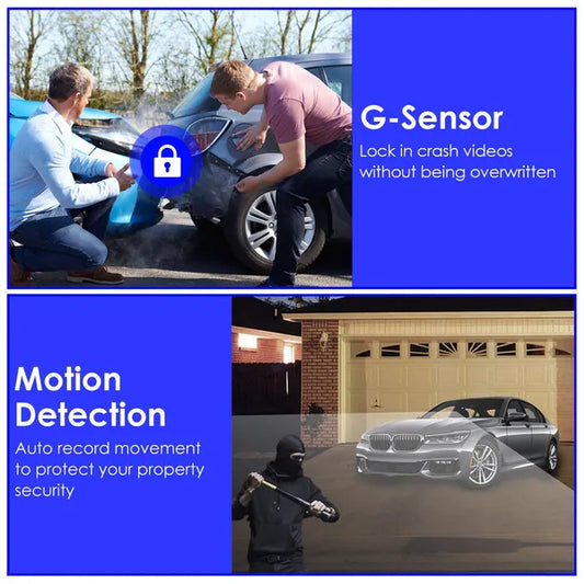 1080P WiFi 3-Channel Dash Cam 1080P FUD 3 Channel WiFi Dash Cam 170° W | Ectron Online