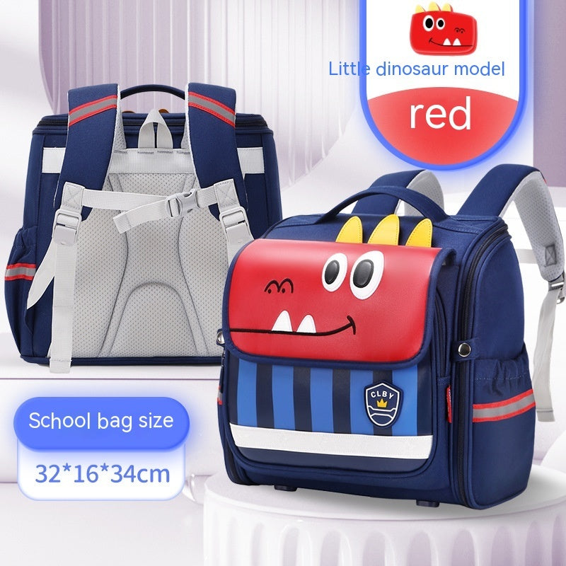 Raw Schoolbag Backpack Spine Protection Female