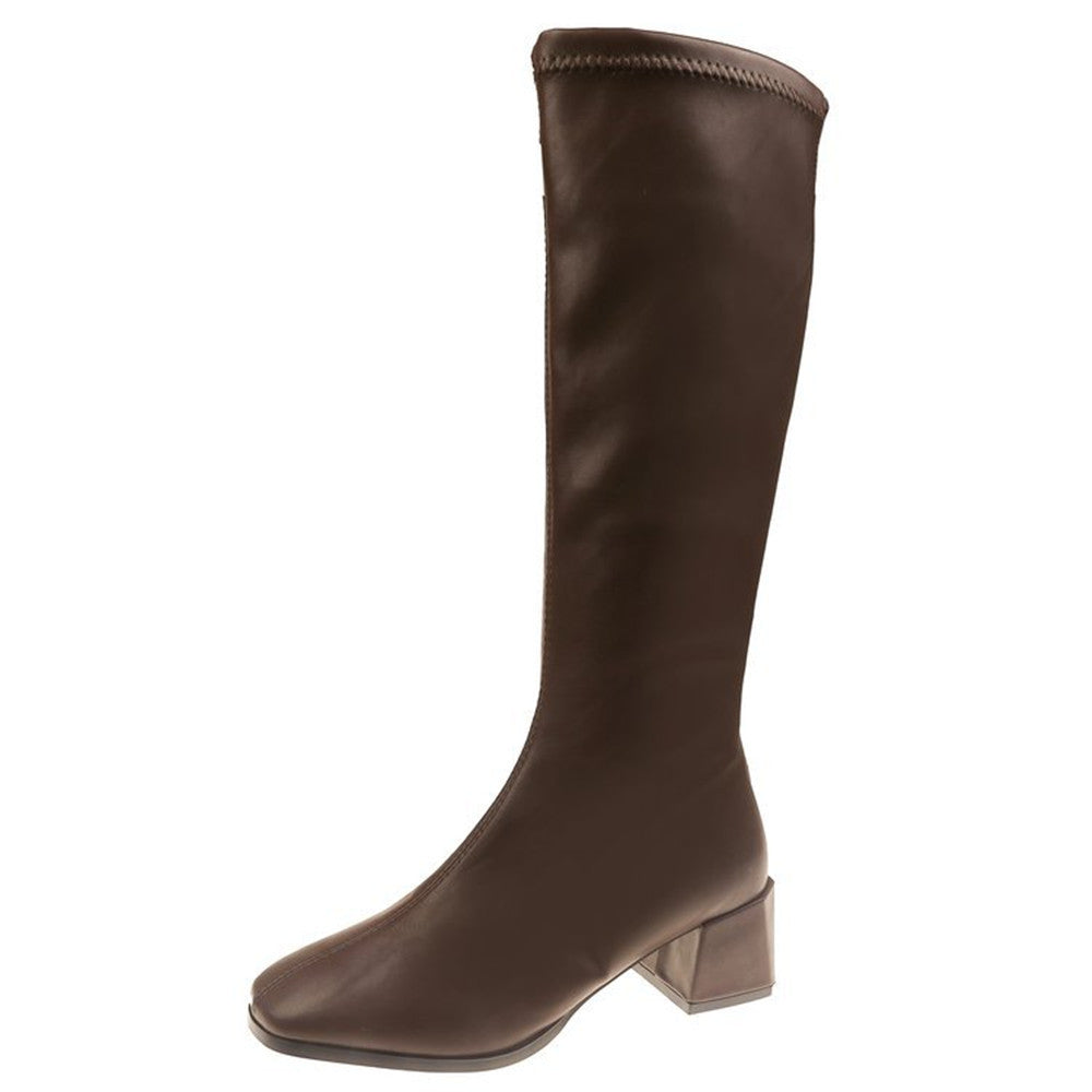 Thinner-looked High Heel Knight Female Boots Thinner-looked High Heel Knight Female B | Ectron Online