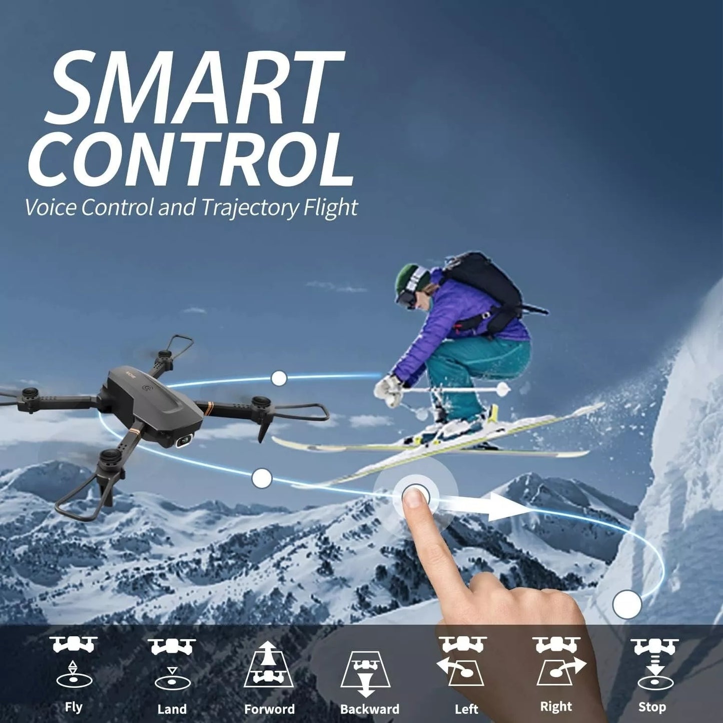UK 4DRC V4 Foldable Mini Drone With Camera 4K 1080P HD Drone ,3 Batteries,Drones For Adults Kids,Remote-controlled Quadcopter,Logistics Is Randomly Sent By Evri,Royal Mail,Amazon Logistics,