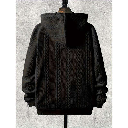 Men's Plus-sized Casual Hooded Sweater Men's Plus-sized Casual Hooded Sweater | Ectron Online