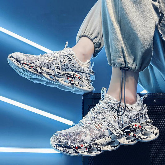 Mesh Breathable Increased Versatile Sneakers