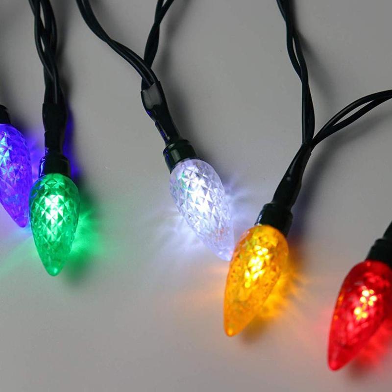 Merry Christmas Light Led Usb Charging Cable Charger Cord With LED Lights For Room Decoration Night Light Micro USB Type-C Port - Ectron Online