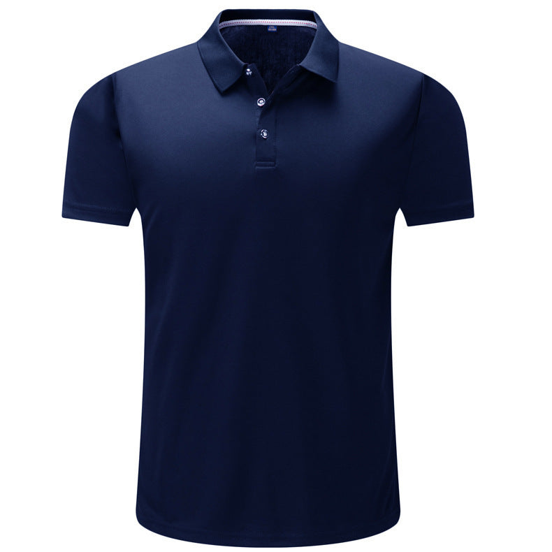 Crew neck breathable sports advertising shirt