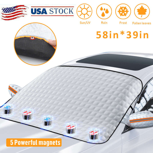 Universal Car Windshield Snow Cover Universal Car Windshield Snow Cover Magn | Ectron Online