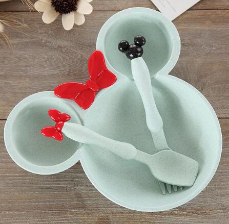 Food Feeding Dinnerware Set Plates for Children - Ectron Online